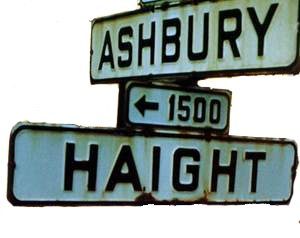 Haight-Ashbury sign